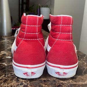 Red Men/women Vans